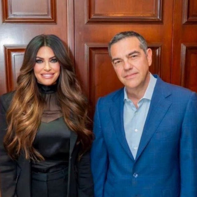 Συνάντηση του Αλέξη Τσίπρα με την Κίμπερλι Γκιλφόιλ