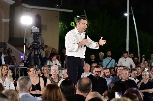 ΕΛ.Α.Σ: Εκδήλωση “Τώρα Μιλάμε” στο Περιστέρι παρουσία του Αλέξη Τσίπρα – LIVE ΕΙΚΟΝΑ