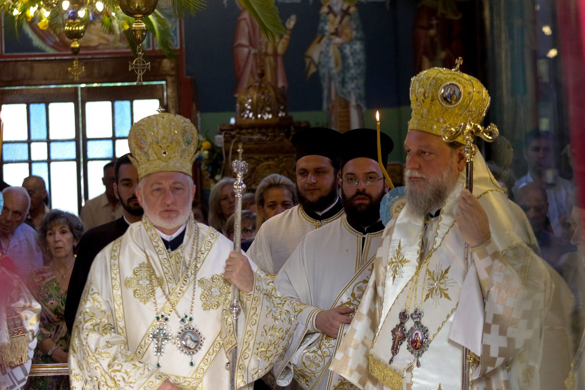 Πολυαρχιερατικό Συλλείτουργο στη Ν. Ιωνία, προεξάρχοντος του Αρχιεπισκόπου Αμερικής κ. Ελπιδοφόρου