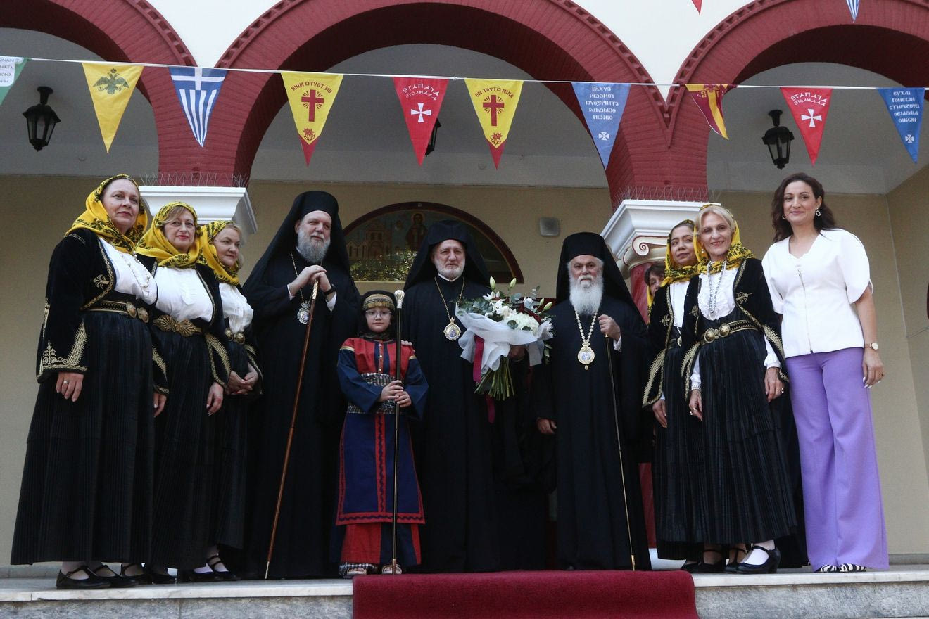 Πολυαρχιερατικό Συλλείτουργο στη Ν. Ιωνία, προεξάρχοντος του Αρχιεπισκόπου Αμερικής κ. Ελπιδοφόρου
