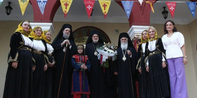 Πολυαρχιερατικό Συλλείτουργο στη Ν. Ιωνία, προεξάρχοντος του Αρχιεπισκόπου Αμερικής κ. Ελπιδοφόρου