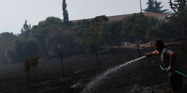 Οριοθετήθηκε η φωτιά στην Πυλαία Θεσσαλονίκης