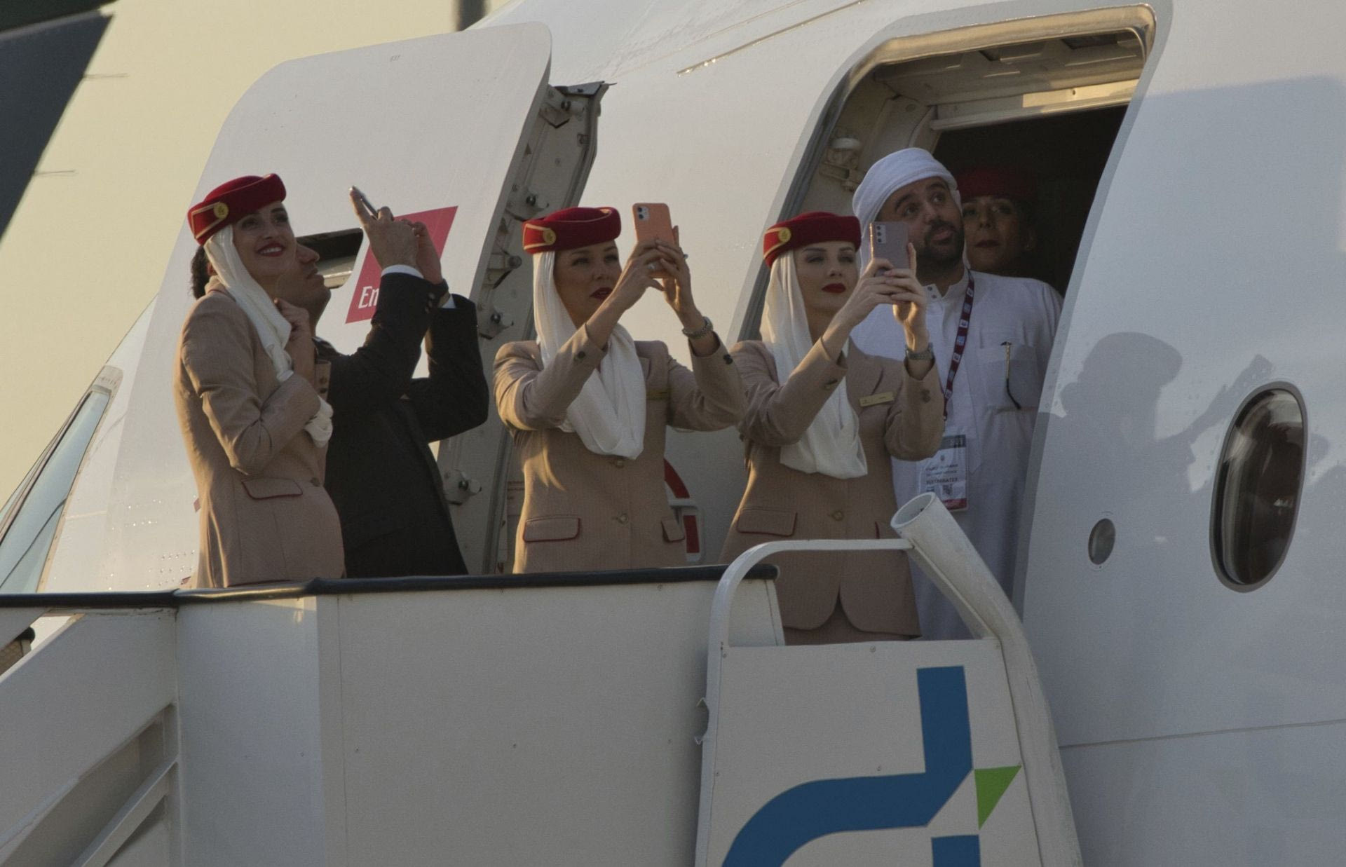 Emirates crew
