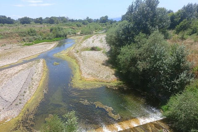 Πηνειός ποταμός: Εμφανής η πτώση της ροής του – Πώς εξηγείται το φαινόμενο
