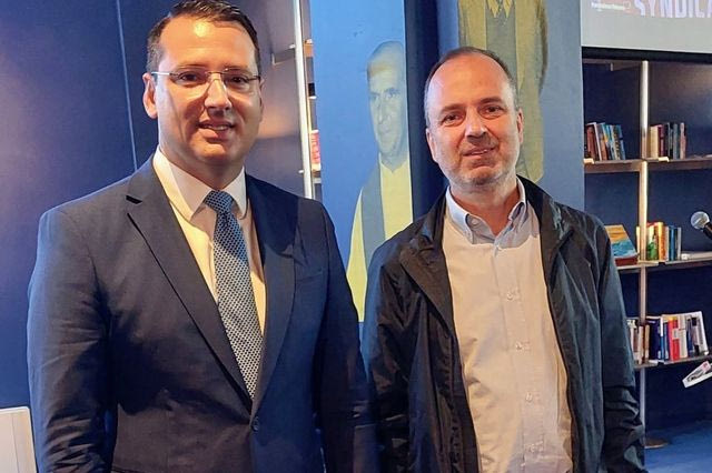 Συνάντηση του Ανδρέα Στοϊμενίδη με τον Υπουργό Εργασίας της Μάλτας