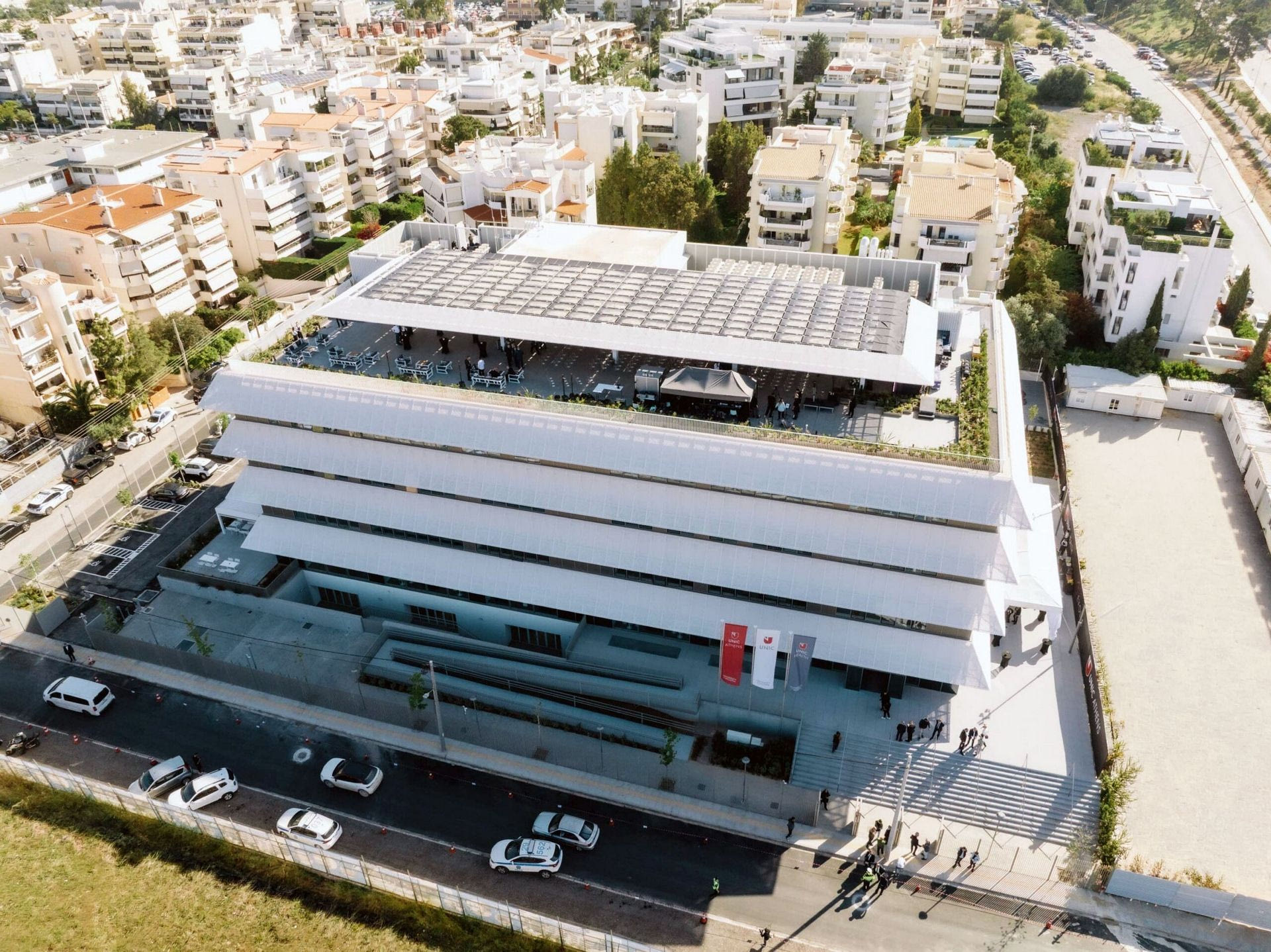 Οι υπάρχουσες εγκαταστάσεις του Πανεπιστημίου Λευκωσίας στο Ελληνικό