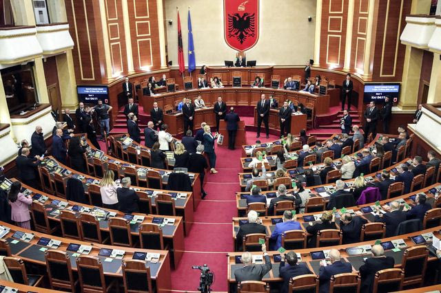Αλβανικό κοινοβούλιο, φωτογραφία αρχείου