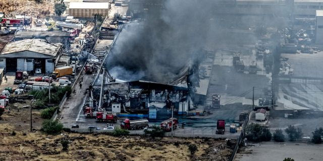 Πυρκαγιά στη περιοχή του Ασπροπύργου