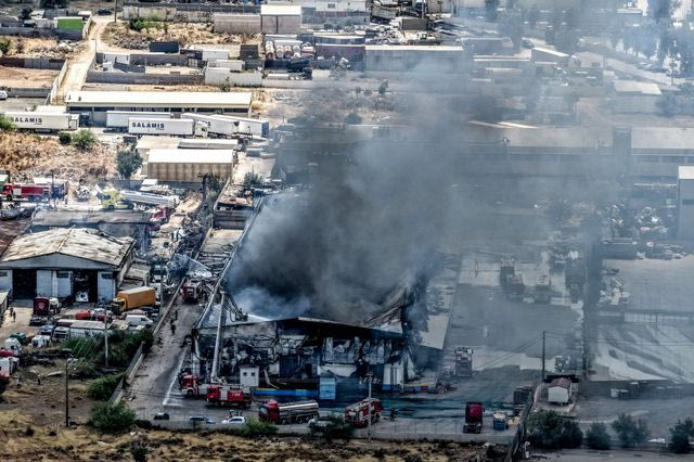 Πυρκαγιά στη περιοχή του Ασπροπύργου