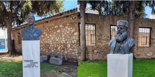 Ξανά στη Μάντρα της Κοκκινιάς οι προτομές του Βελουχιώτη και του Σαράφη