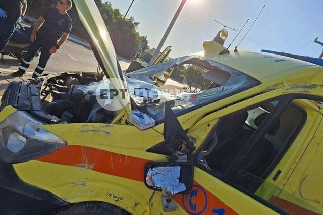 Χανιά: Συγκλονίζουν οι λεπτομέρειες της σύγκρουσης του ασθενοφόρου με ΙΧ – Η ανακοίνωση των εργαζόμενων του ΕΚΑΒ