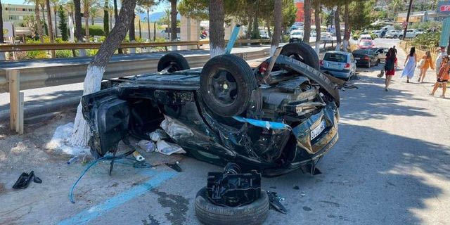 Κρήτη: Σκηνές τρόμου στη Χερσόνησο – Μεθυσμένος οδηγός έκανε “πιρουέτα” και χτύπησε σταθμευμένα ΙΧ
