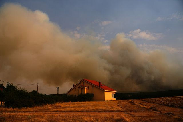 Πυρκαγιές στην Ισπανία