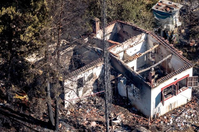 Πυρκαγιά στη Λητή του δήμου Ωραιοκάστρου Θεσσαλονίκης
