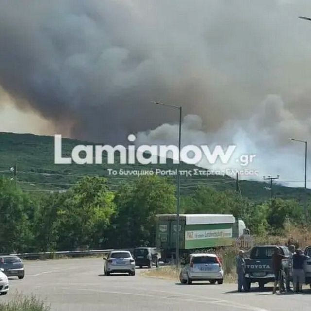 Φωτιά στη Φθιώτιδα – Ενισχύθηκαν οι δυνάμεις, νέο 112 για εκκένωση χωριού