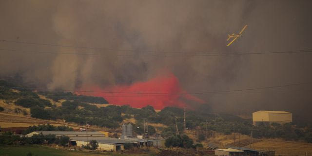 Συνεχίζεται η μάχη με τις φλόγες στο Καλαπόδι Φθιώτιδας -Υπό έλεγχο οι φωτιές στα Κουφάλια Θεσσαλονίκης