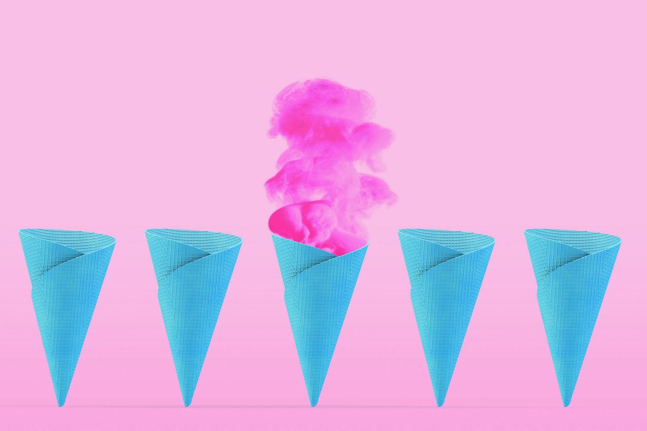 3d cotton candy