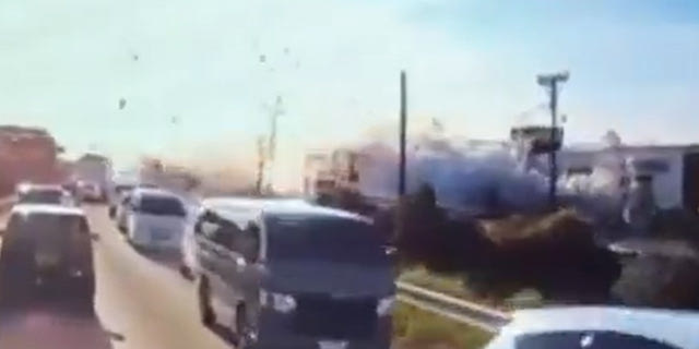 Ιαπωνία: Η στιγμή της έκρηξης στο εμπορικό κέντρο μετά τον σεισμό των 7,1 Ρίχτερ
