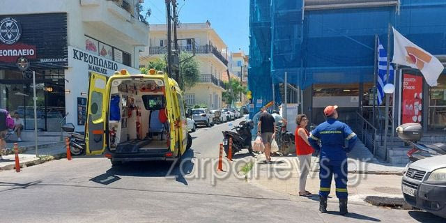Εργατικό ατύχημα στα Χανιά: Άνδρας έπεσε από σκαλωσιά σε εργασίες ανακαίνισης