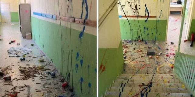 Άγνωστοι βανδάλισαν δημοτικό σχολείο στη Νάξο – “Αισθάνομαι ντροπή” λέει ο διευθυντής