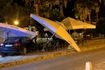Ναύπλιο: ΙΧ εκτός ελέγχου έπεσε πάνω σε τραπεζοκαθίσματα πιτσαρίας