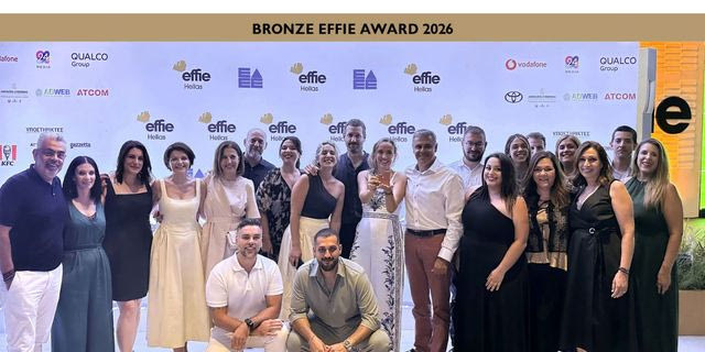 Bronze Effie Award στην Choose και τη Φυσικό Αέριο Ελληνική Εταιρεία Ενέργειας για την καμπάνια «Πίσω από τα Φώτα»