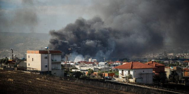 Φωτιά στο Ωραιόκαστρο στην Θεσσαλονίκη