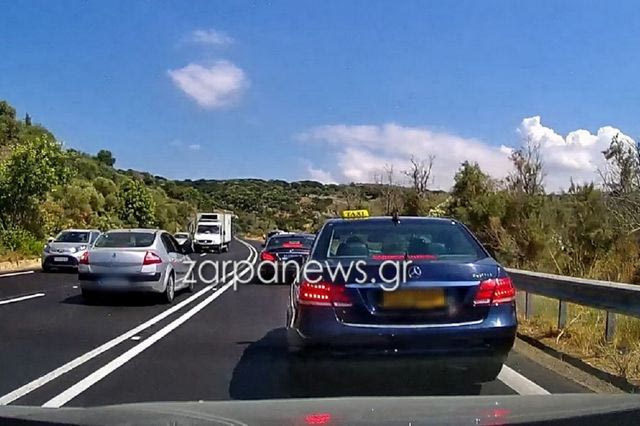 Κρήτη: Εξοργιστικό βίντεο από τον ΒΟΑΚ με επικίνδυνη προσπέραση στο αντίθετο ρεύμα