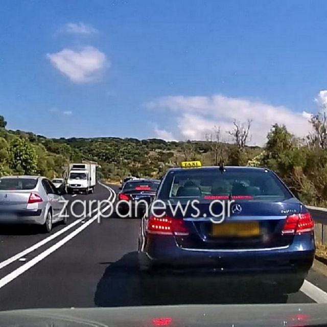 Κρήτη: Εξοργιστικό βίντεο από τον ΒΟΑΚ με επικίνδυνη προσπέραση στο αντίθετο ρεύμα
