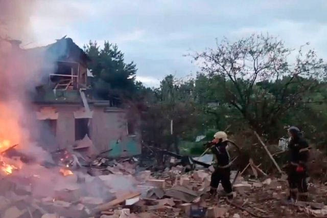Πυρκαγιά στη Μόσχα μετά από ουκρανική επίθεση με drones (αρχείου)