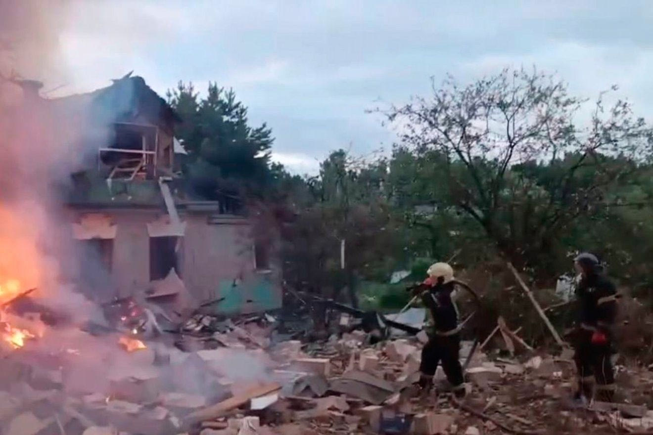 Πυρκαγιά στη Μόσχα μετά από ουκρανική επίθεση με drones (αρχείου)
