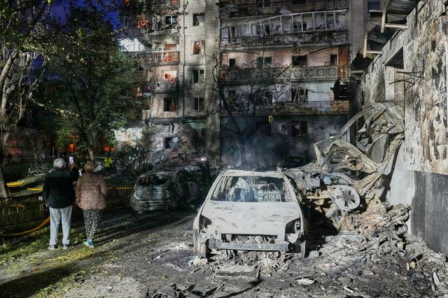 Ρωσικές επιθέσεις στο Κίεβο