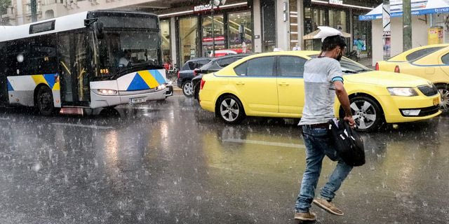 Καταιγίδα στην Αθήνα (φωτογραφία αρχείου)