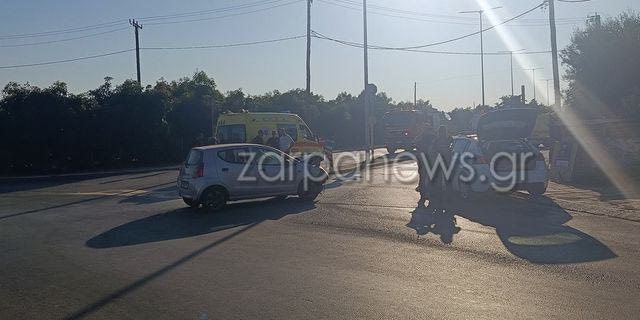 Βίντεο – ντοκουμέντο: Η στιγμή που το ασθενοφόρο συγκρούεται με το ΙΧ στα Χανιά