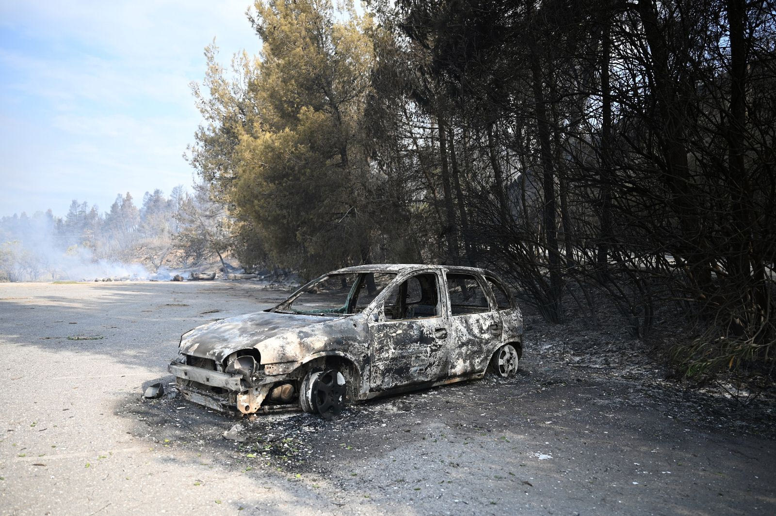 Φωτιά στη Σίβηρη Χαλκιδικής