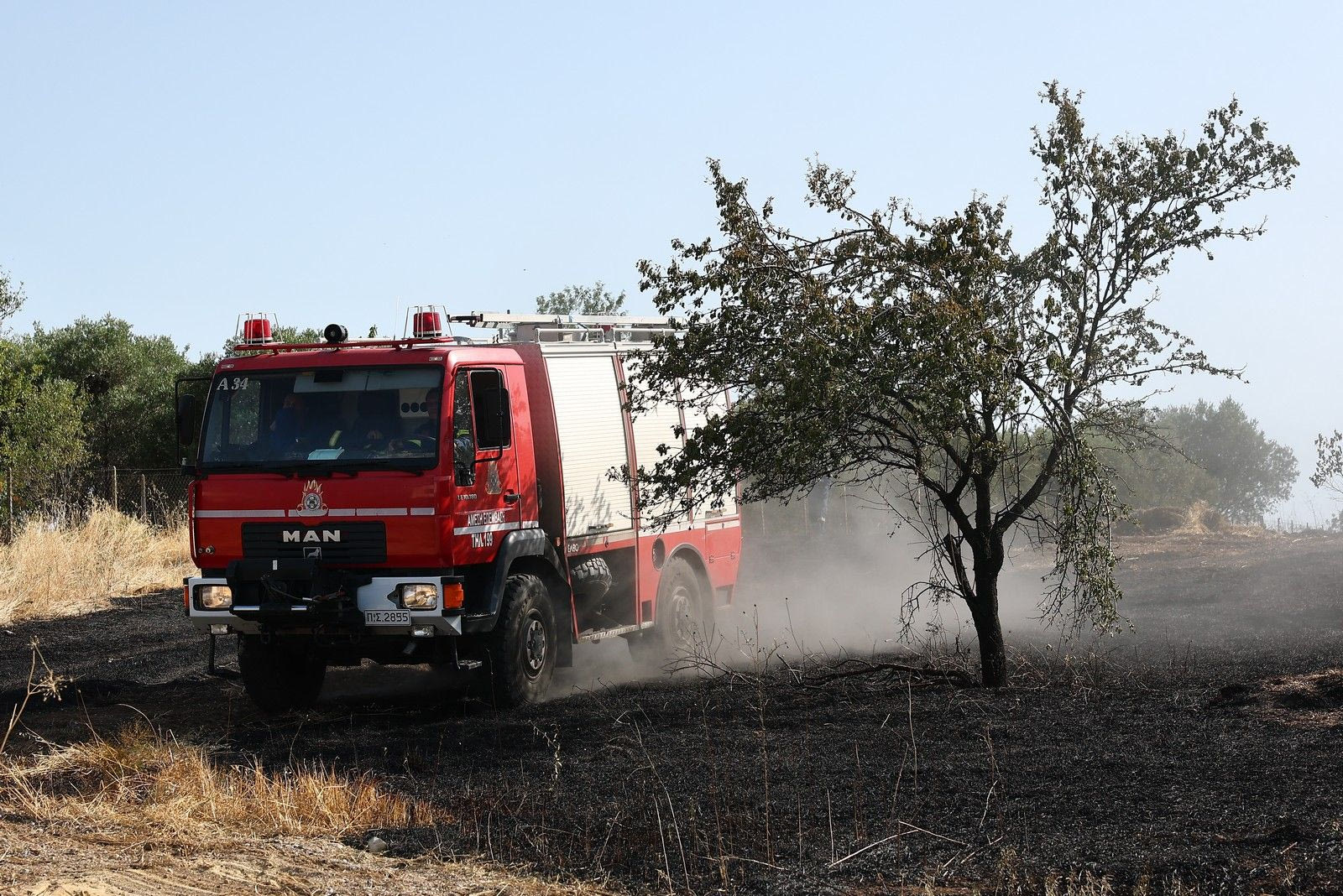 Σε συναγερμό για φωτιές η χώρα: Άνεμοι έως 9 μποφόρ – Οι περιοχές στο ''κόκκινο''