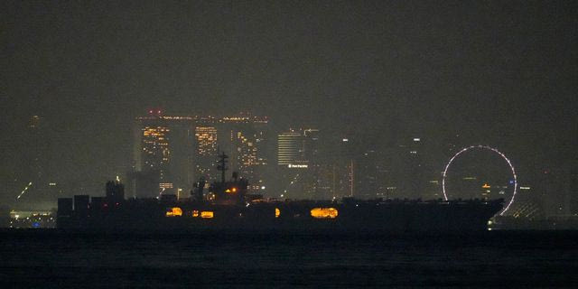 Το USS Abraham Lincoln στη θάλασσα, στα τέλη Αυγούστου 2026