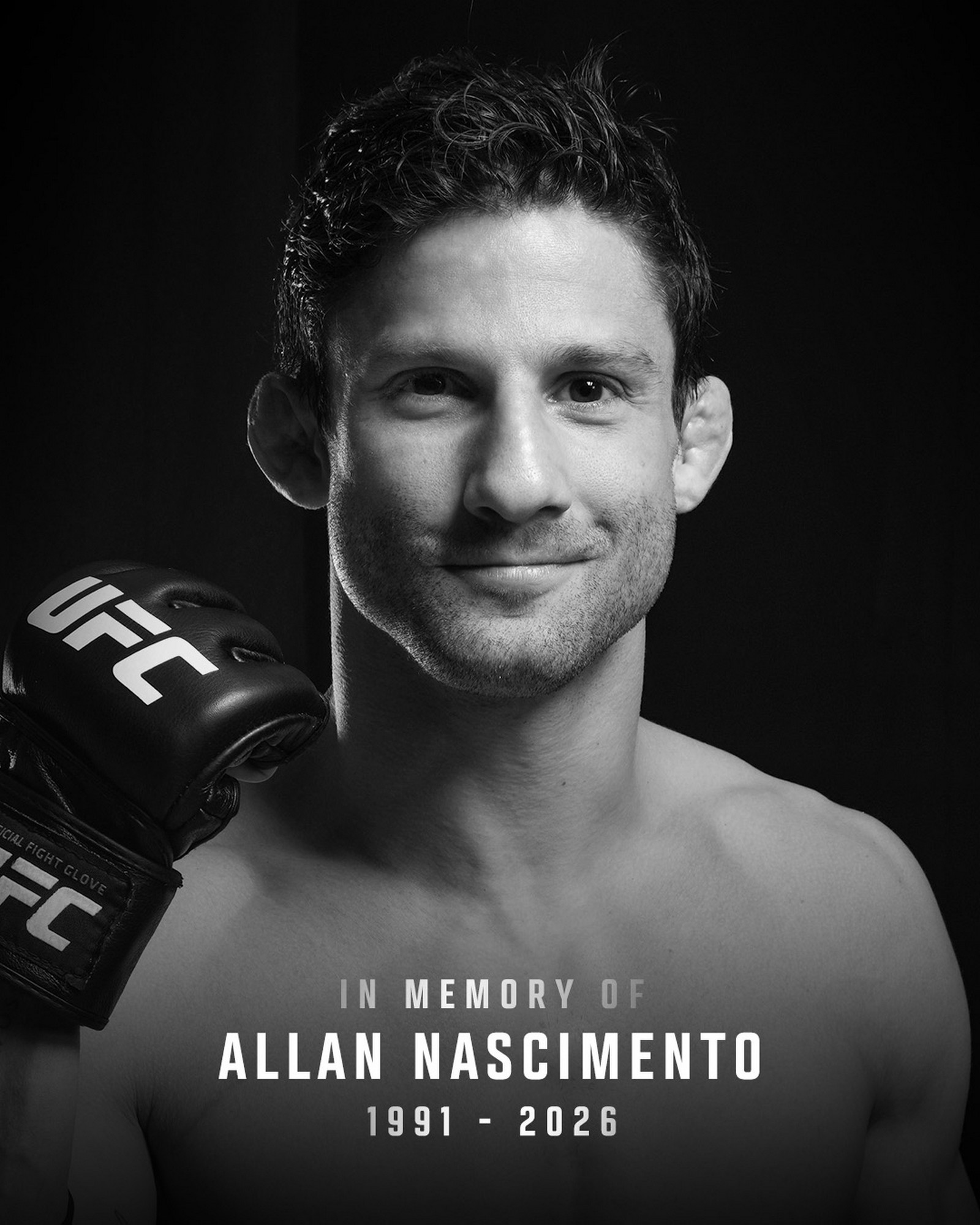 Θρήνος στο UFC: Πέθανε ο Άλαν Νασιμέντο σε ηλικία 34 ετών