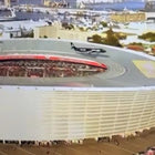 Αεροπλάνα άγγιξαν την οροφή του DHL Stadium πριν από αγώνα ράγκμπι – Βίντεο
