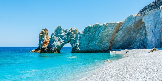 Η παραλία Λαλάρια στη Σκιάθο