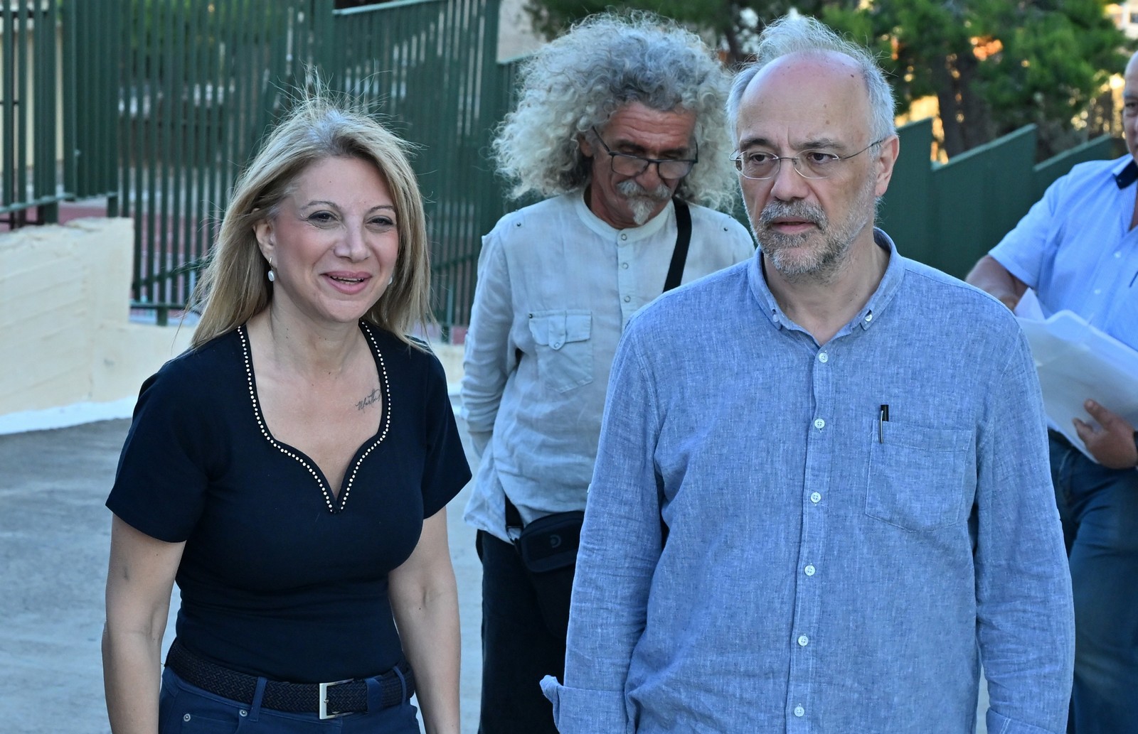 Η Μαρία Καρυστιανού διαγράφει τον Θανάση Αυγερινό από την “Ελπίδα για τη Δημοκρατία”