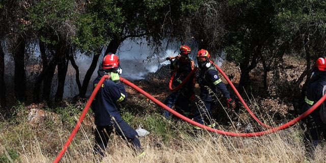 Φωτιά στο Κατάφυτο στο Άνω Νευροκόπι