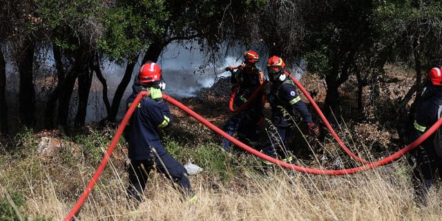 Φωτιά σε χαμηλή βλάστηση στη Μουσθένη Καβάλας