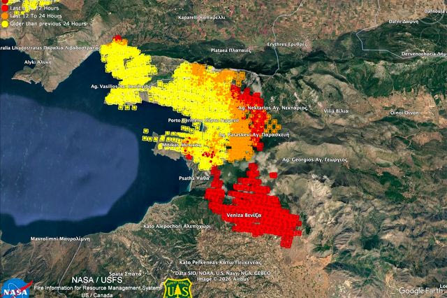 Βοιωτία – Αττική: Πάνω από 100.000 στρέμματα έχουν καεί – Προς χαρακτηρισμό ως “Megafire”