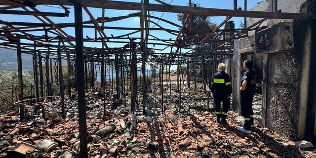 Στο πλευρό εκείνων που βρέθηκαν αντιμέτωποι με τις φλόγες η Humanity Greece