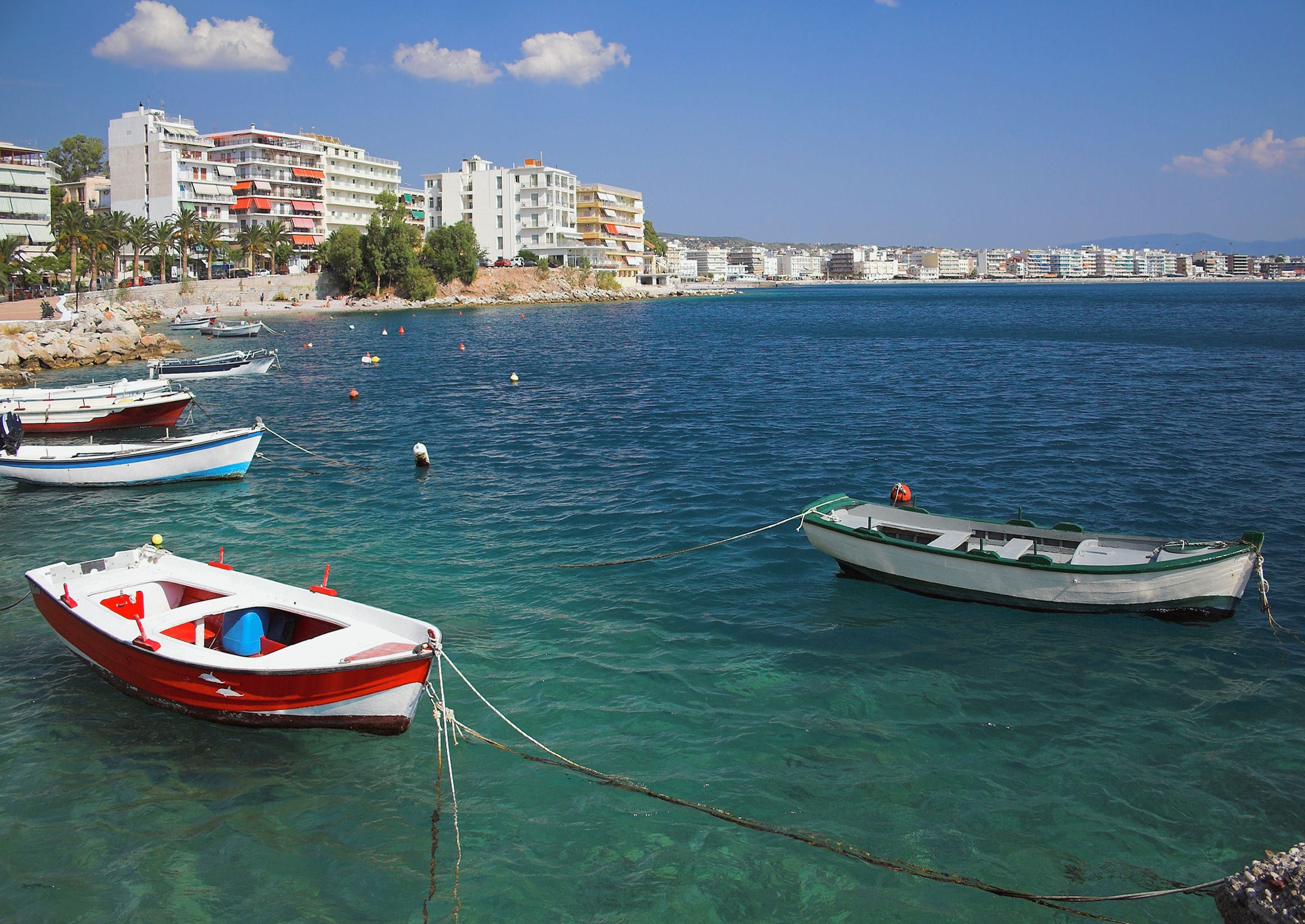 Το λιμάνι του Λουτρακίου