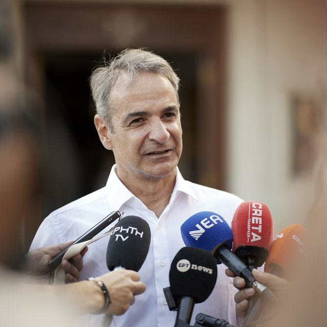 Μητσοτάκης από Χανιά: Η σκέψη μας σε όσους δίνουν τη μάχη απέναντι στις πυρκαγιές