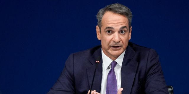 Ο Κυριάκος Μητσοτάκης στη ΔΕΘ