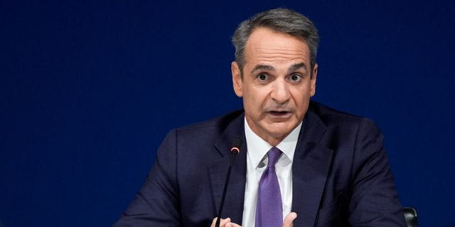 Ο Κυριάκος Μητσοτάκης στη ΔΕΘ