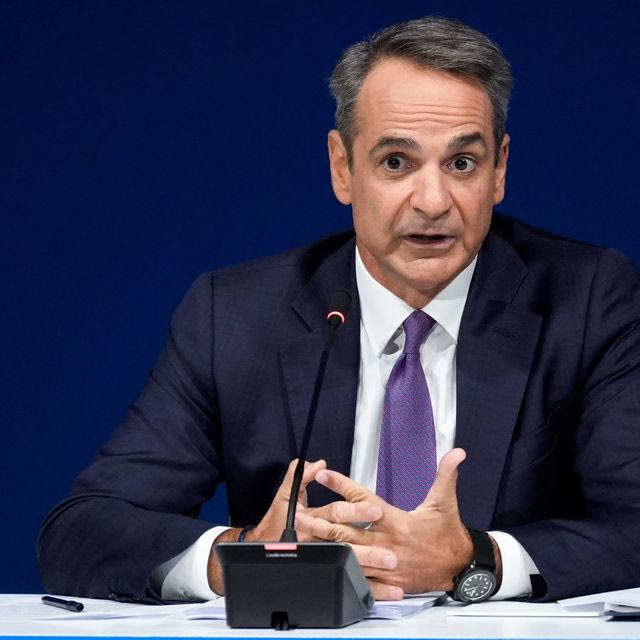 Ο Κυριάκος Μητσοτάκης στη ΔΕΘ
